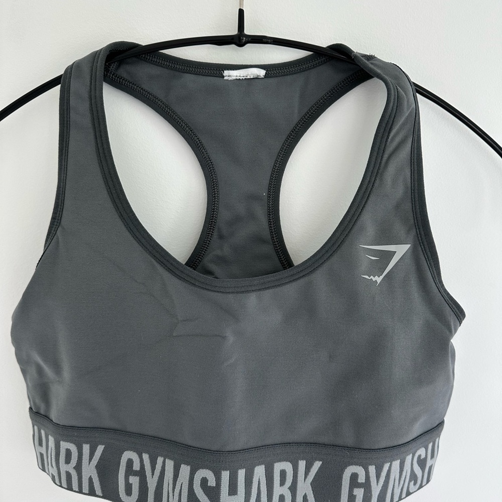 Gymshark Seamless Fit Sports Bra - Charcoal